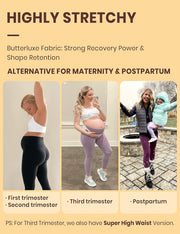 CRZ YOGA Women's Butter Luxe Leggings 25 Inches - High Waisted Buttery Soft Comfort Lounge Leggings