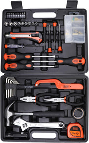 BLACK+DECKER 154 Pieces Hand Tool Kit for Home & Office Use BMT154C - BMT126C