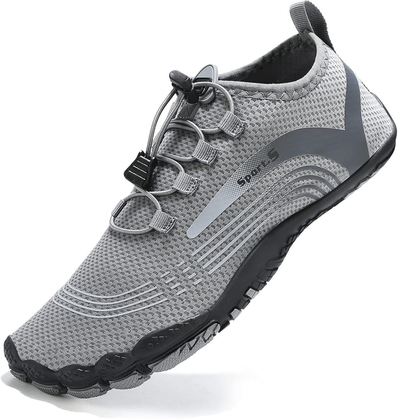 OUSIMEN Water Shoes Womens Mens Quick-Dry Non-Slip Soft Barefoot Swimming Shoes for Pool Beach Aqua Sports Outdoor Surf Water Park Yoga Shoes
