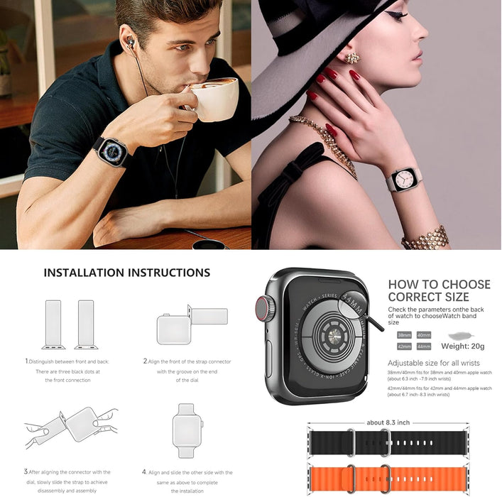 Smart Watch for Girls Boys Teens Men Women with Blood Pressure Monitor Fitness Tracker Call and App Notifications - Black Dial & Strap