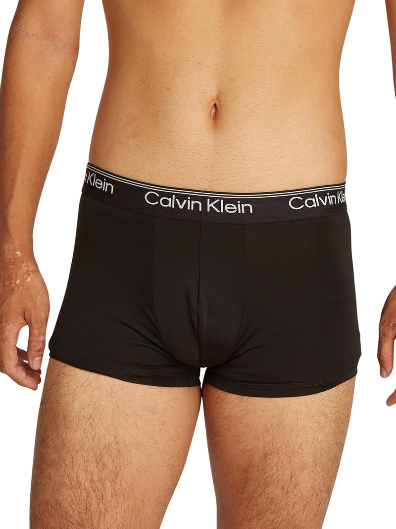 Calvin Klein Mens LOW RISE TRUNK 3PK Underwear Bottoms