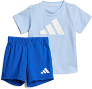 Unisex Kids I BL T-SET 160 Suits - GLOBLU/WHITE