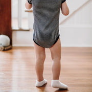Burt's Bees Baby Unisex Baby, 6-pack Ankle Socks With Non-slip Grips, Made With Organic Cotton