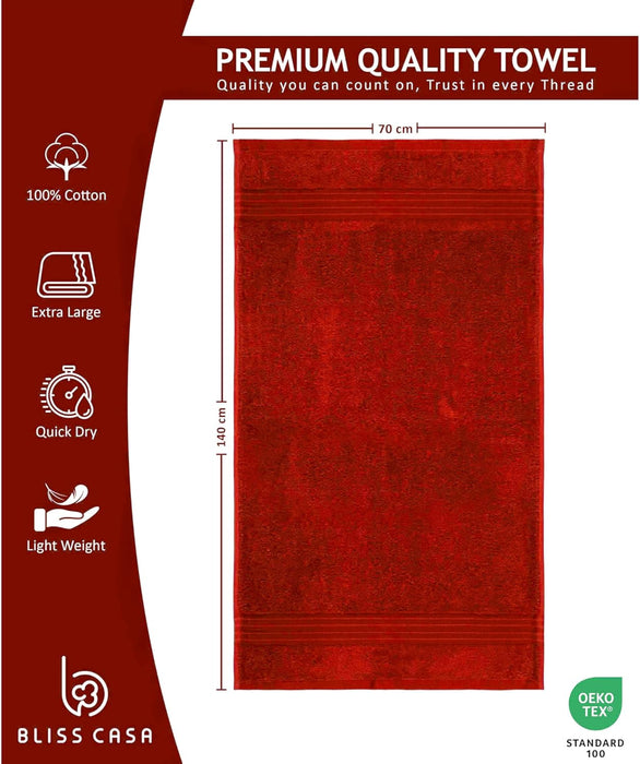 Bliss Casa - Luxury Hand Towels (40 x 70 cm) - 100% Combed Cotton, Ultra Soft and Highly Absorbent, Hotel & Spa Quality Hand Towels