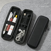 Durable Hard Shell Pen Case EVA Stylus Pencil Holder Protective Carrying Case for Executive Fountain Pens Ballpoint Pens Secure Storage Organizer Ideal for Office Travel School Black Lightweight