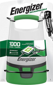 Energizer Vision 360 Led Rechargable Lantern, Water Resistant, 1200 Lumens, Usb Port To Charge Other Devices, Charging Cable Included - Green