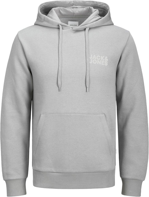 JJECORP LOGO SWEAT HOOD NOOS 12152840 Sweatshirt For - Ultimate Grey