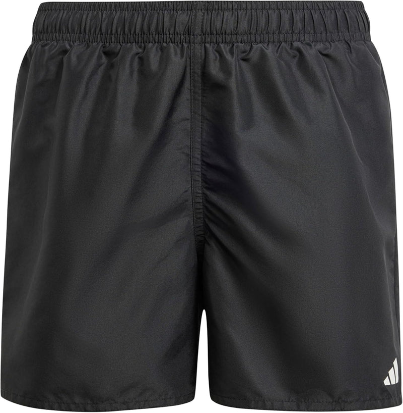 Boys Swim Shorts Kids Swimwear - BLACK/WHITE