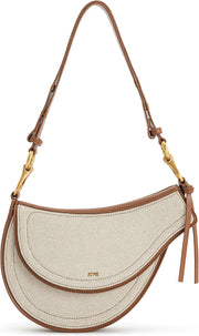 Women's Ashlie Crossbody Bag - Brown Canvas