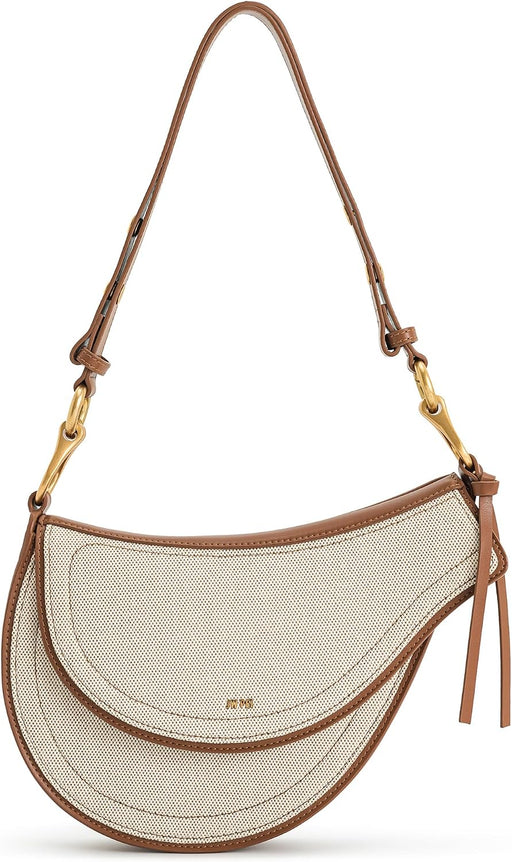 Women's Ashlie Crossbody Bag - Brown Canvas