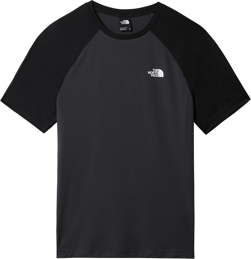 Men's Men's Tanken Raglan T-shirt T-Shirt - Asphalt Grey-TNF Black