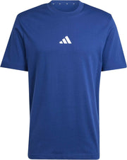 Men's Essentials Small Logo Single Jersey Tee T-Shirt - DKBLUE/WHITE