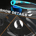 Sports Sunglasses Polarized For Mens Womens Driving Fishing Running Wrap Around Sun Glasses Unbreakable Frame Goggles with Glasses rope Strap UV Protection