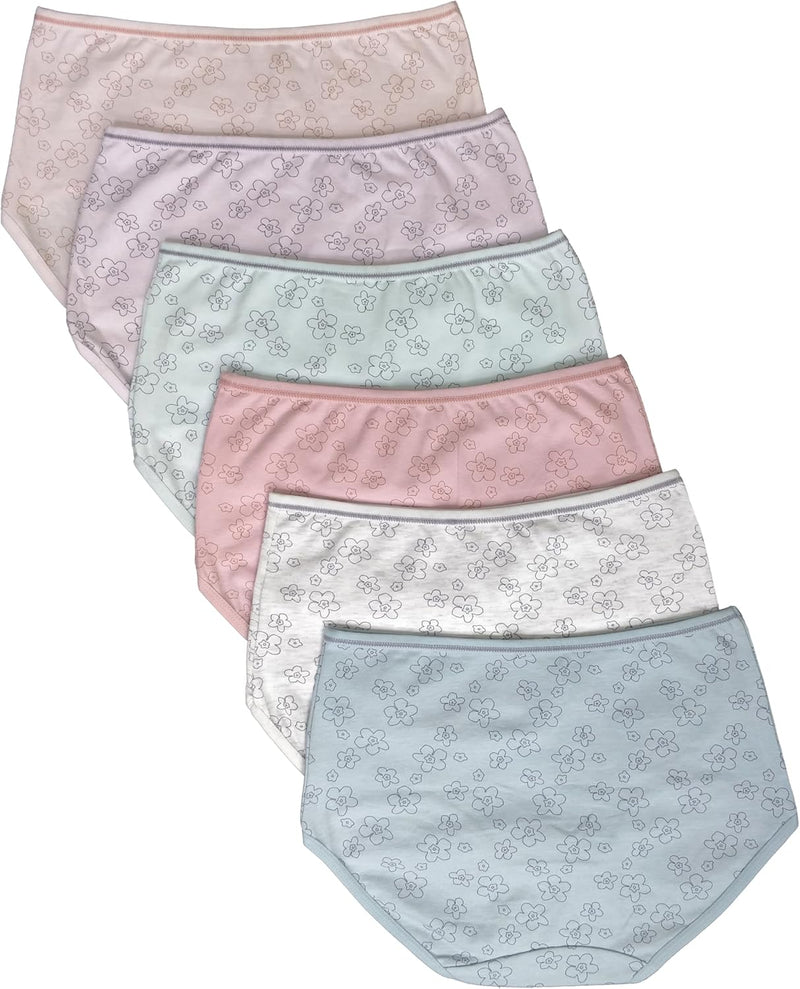 Premium Cotton Four-way stretch Panties - MULTIPACK - Regular and Plus Sizes - Classic Briefs for Women