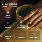 ULTRAHUMAN Ring AIR Sleep and Fitness Tracker, Smart Ring for Men and Women, No app fee for Standard Features, Up to 6 Days Battery Life