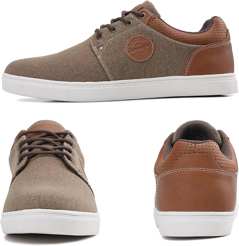 ANALEAF Mens Casual Shoes Fashion Sneakers Dress Oxfords Comfortable Shoes