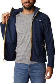 Columbia Men's Full Zip Fleece Jacket, Fast Trek Light, Carnelian Red, XXL