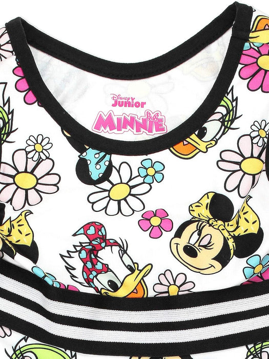 Minnie Mouse Daisy Duck Winnie The Pooh Piglet Tiger Baby Girls Toddler Fit and Flare Ultra Soft Dress