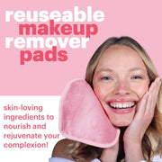 AfterSpa, Magic Make Up Remover Reusable Cloth - Mini, Pink, 1 Cloth