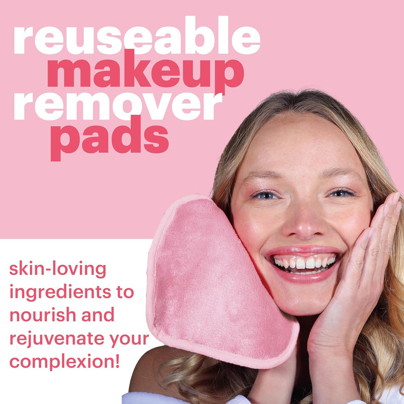 AfterSpa, Magic Make Up Remover Reusable Cloth - Mini, Pink, 1 Cloth