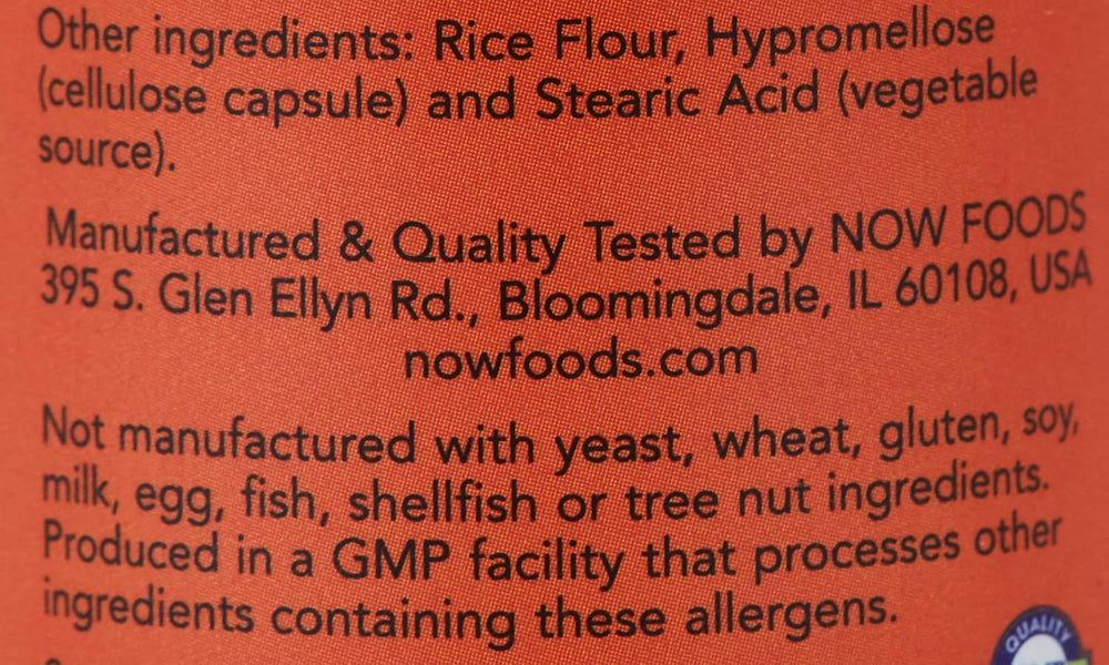 Now Foods Selenium 200mcg Yeast-Free Selenium Mineral for Antioxidant Protection & Immune System Support & Thyroid Health 90 Veg Capsules