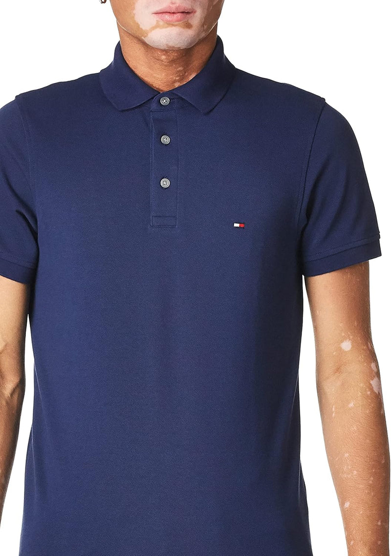 Tommy Hilfiger Mens 1985 Slim Polo Shirt (pack of 1)