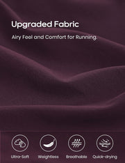 CRZ YOGA Women's High Waisted Running Shorts Mesh Liner - 3'' Dolphin Quick Dry Athletic Gym Track Workout Shorts Zip Pocket