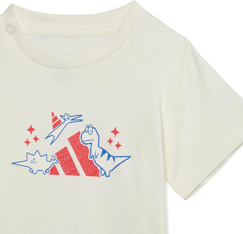 adidas Baby Girls Adiraptor Graphic T-shirt Infant T-Shirt