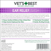 Vet's Best Ear Relief Wash For Dogs, 4 Oz, White