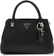 Womens Noelle Luxury Satchel Handbag - Black