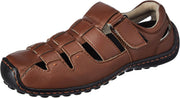 Men's Tan Fisherman Sandals - Cherry