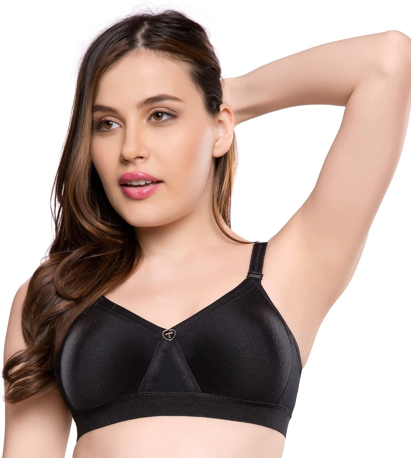 Women ALPA Full Coverage Bra (pack of 1) - BLACK