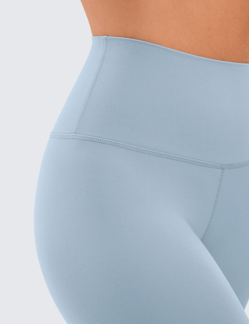 CRZ YOGA Womens ButterLuxe Biker Shorts 6"- High Waist Workout Athletic Running Spandex Yoga Shorts
