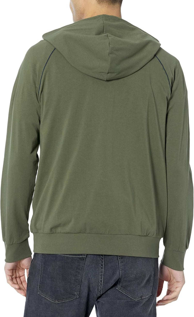 BOSS mens Mix&match Zip Up Hoodies Hooded Sweatshirt