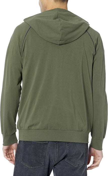 BOSS mens Mix&match Zip Up Hoodies Hooded Sweatshirt