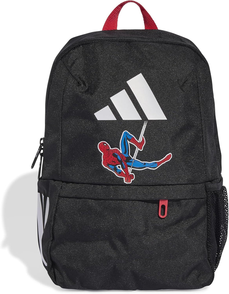 adidas Marvel Spider-Man Backpack Kids, Recycled Polyester, Black