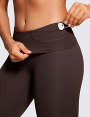 CRZ YOGA Women's Butter Luxe Leggings 25 Inches - High Waisted Buttery Soft Comfort Lounge Leggings