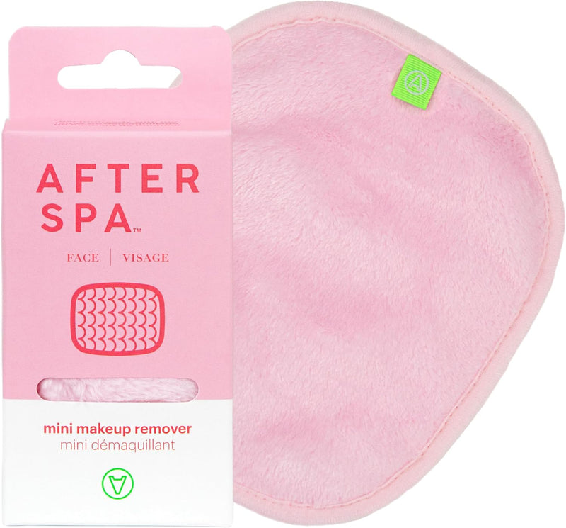 AfterSpa, Magic Make Up Remover Reusable Cloth - Mini, Pink, 1 Cloth