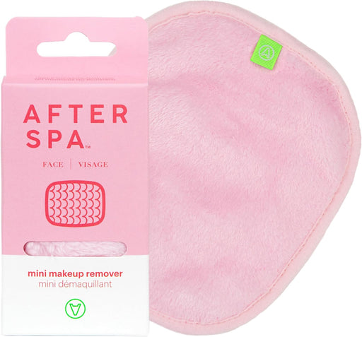AfterSpa, Magic Make Up Remover Reusable Cloth - Mini, Pink, 1 Cloth