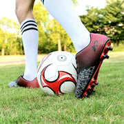 Football Boots Kids,FG/AG Soccer Athletics Training Shoes Men's Women's,Spikes Cleats Football Athletic Sneakers Boys Girls,Competition Trainers Fitness For Adult Youth,30-45 Size