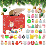 Beauenty 48PCS Halloween Mochi Squishies Toys Pumpkin Ghost Spider Toy for Kids Boys Girls Party Favors Halloween Treat Goody Bag Filler - Christmas