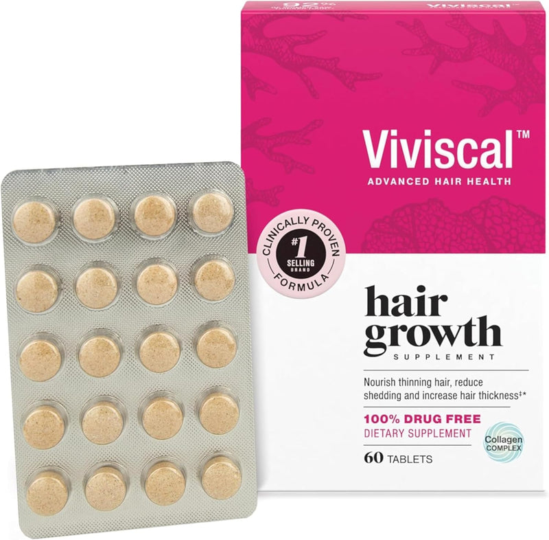 Hair growth supplement for women, 60 Count, 1 Month Supply - 1 Month Supply