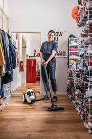 Karcher VC 3 Plus Bagless Vacuum Cleaner Compact Multi-Cyclone Technology with HEPA 13 Filter for Efficient Home Cleaning