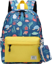 unisex-child Preschool Backpack, Little Kid Backpacks for Boys and Girls With Chest Strap Luggage- Kids Luggage - Yellow