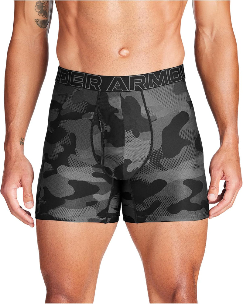 Under Armour mens Ua Performance Tech Boxerjock 6in 3-pack Boxer Briefs (pack of 3)