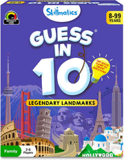 Skillmatics Guess in 10 Countries of the World, Perfect for Boys, Girls, Kids & Families Who Love Card Games, Educational Toys, Board Games, Trivia, Gifts for Ages 8, 9, 10 & Up - Legendary Landmarks