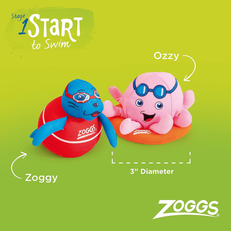 Zoggs Baby (Set of 2) Kids Zoggy Soakers Sponge Toys, Multicolour, One Size