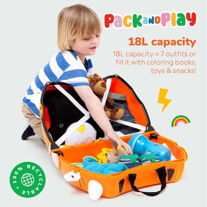 Trunki Harley The Ladybug Ride On Suitcase Red TI0092-GB01