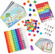 NumberBlocks MathLink Cubes Activity Set 1-10