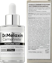 Cemenrete Picotonic Shot Calcium Ampoule for Even Skin Tone & Skin Clarity, 1.01 fl.oz.
